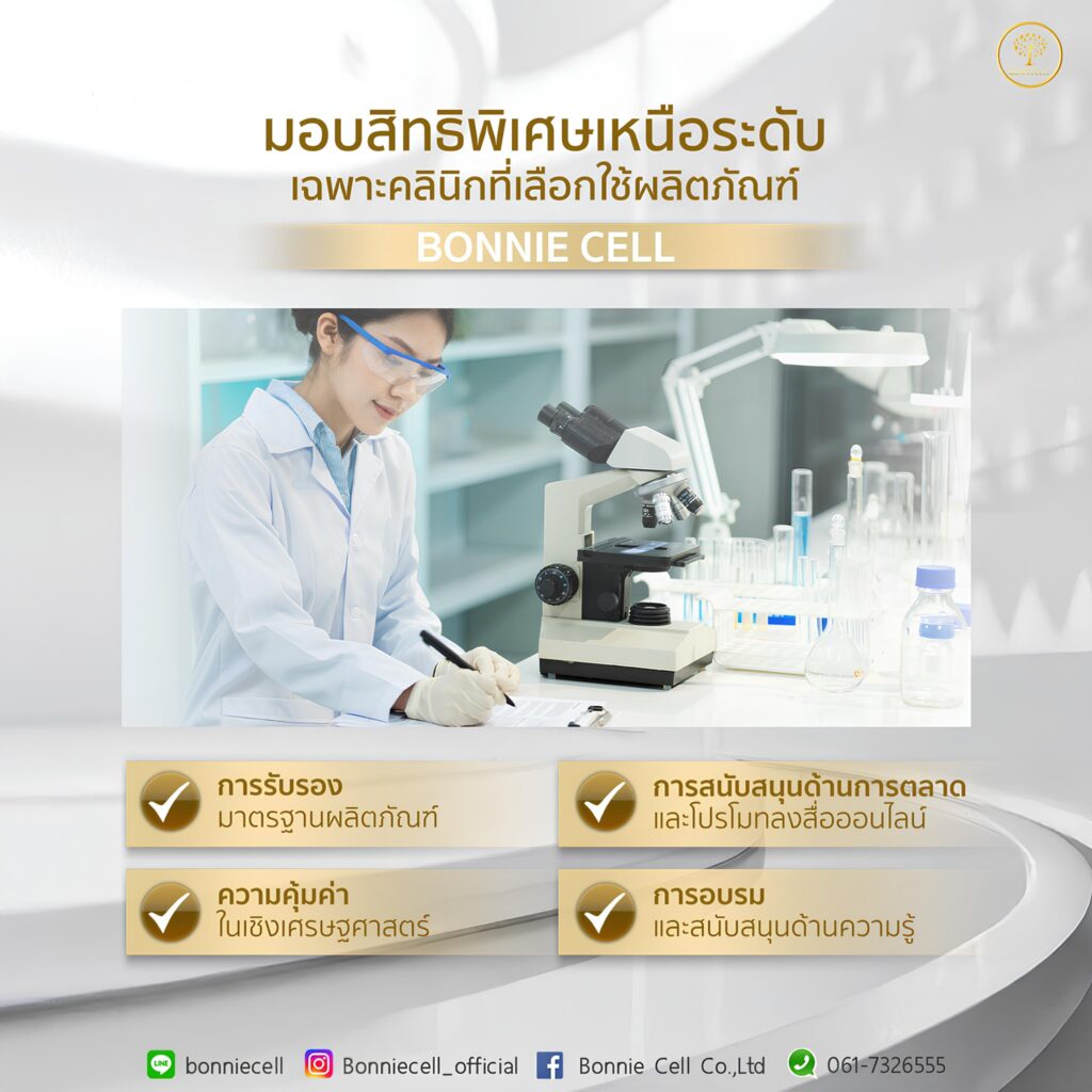 มอบสิทธิพิเศษเหนือระดับ เฉพาะคลินิกที่เลือกใช้ผลิตภัณฑ์